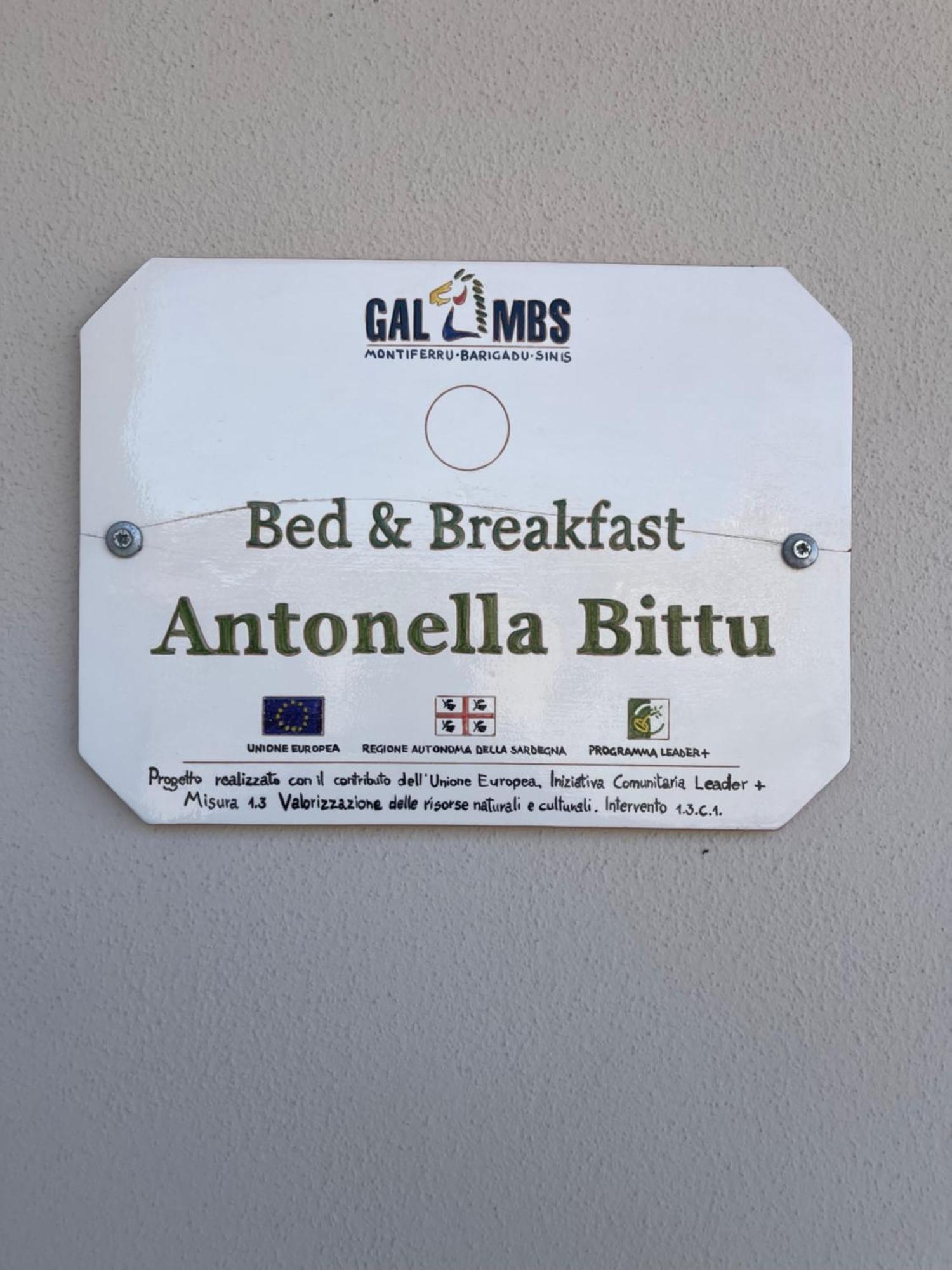 B&B Da Antonella Samugheo Kültér fotó